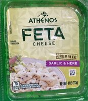 Crumbled Feta Cheese, Garlic & Herb