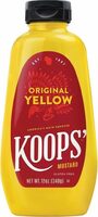 Mustard original yellow