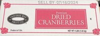 Dried cranberries