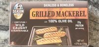 Grilled Mackerel in 100% olive oil