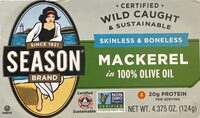 Mackerel Fillets in 100% Olive Oil