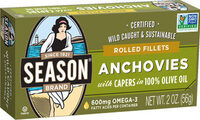 Flat Fillets Of Anchovies In Pure Olive Oil