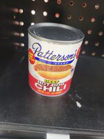 Patterson's Beef Hot Dog Chili