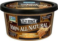Honey Creamy Peanut Butter Spread
