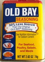 Seasoning for seafood, poultry, salads, and meats