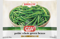 Petite whole green beans