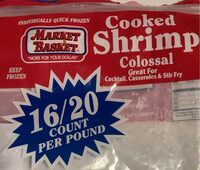 Cooked shrimp