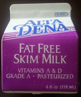 Fat Free Skim Milk