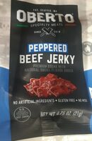 Oberto peppered beef jerky