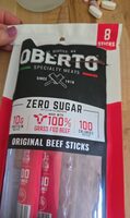 Zero Sugar Grass Fed Original Beef Sticks