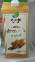 Natural almond milk