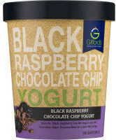 Low Fat Yogurt, Black Raspberry, Chocolate Chip