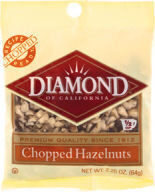 Chopped hazelnuts