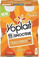 Peach mango smoothie