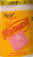 Original starburst strawberry flavored low fat yogurt