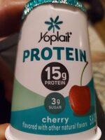 Cherry flavored yogurt
