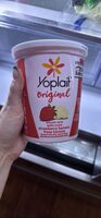 Yoplait original strawberry banana