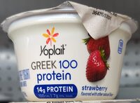 Strawberry Greek 100 Protein Fat Free Yogurt