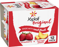 Yogurt Variety Strawberry Harvest Peach Count