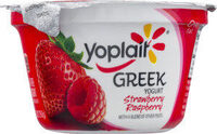 Yoplait greek yogurt strawberry raspberry