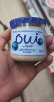 Whole Milk French Style Yogurt Blueberry Blended