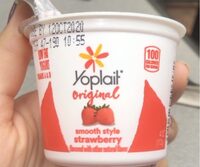 Yoplait Original Strawberry Low Fat Yogurt