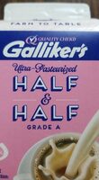 Ultra  pasteurized half  and half