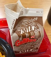 Chocolate fat free milk