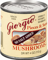 Mushrooms pieces & stems