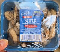 Sliced White Mushrooms