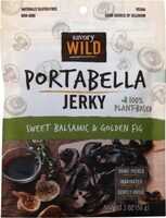 Portabella Jerky Sweet Balsamic & Golden Fig