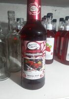 Cosmopolitan martini mixer juice