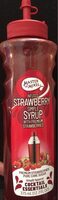 Infused strawberry simple syrup