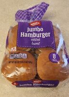 Jumbo Hamburger enriched buns
