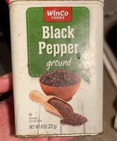 Black peper ground