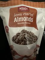 Honey roasted almonds