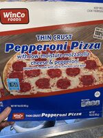 Thin-crust Pepperoni Pizza