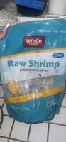 Raw Shrimp, peeled, deveined, tail on