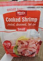 Cooked shrimp