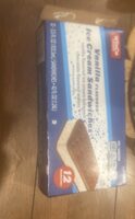 Vanilla Flavored Ice Cream Sandwiches