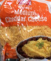 Shredded cheddar