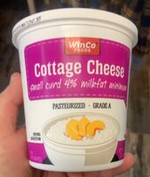 Cottage Cheese small curd 4% milkfat minimum