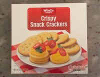 Crispy snack crackers