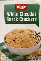 White Cheddar Snack Crackers