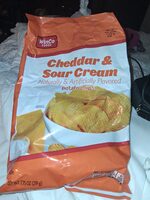 Cheese and sour cream chips