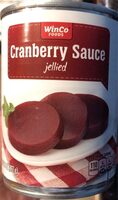 Cranberry sauce jellied