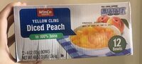 Yellow Cling Diced Peach