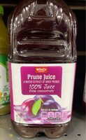 Prune juice