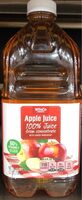 100% apple juice from concentrate