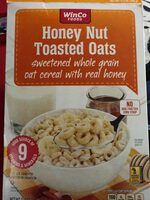 Honey nut toasted oats sweetened whole grain